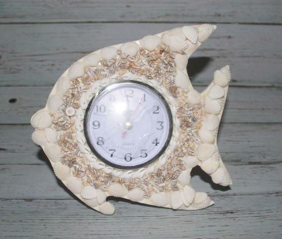 Часы Рыба ракушки