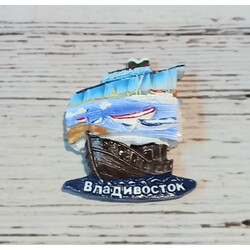 Магнит полистоун корабль