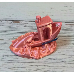 Сувенир из пластика 3d корабль с акулой