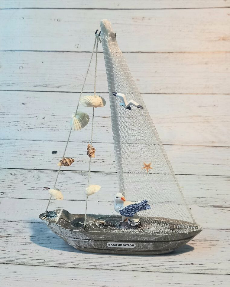 Корабль полистоун большой 