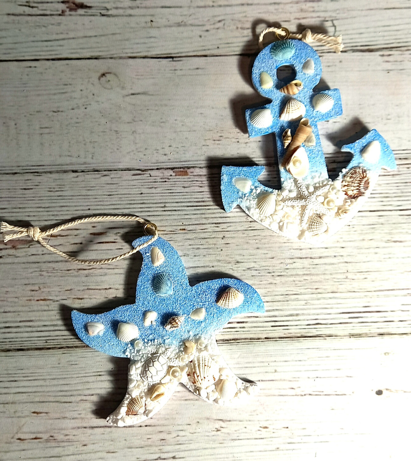 Панно голубые